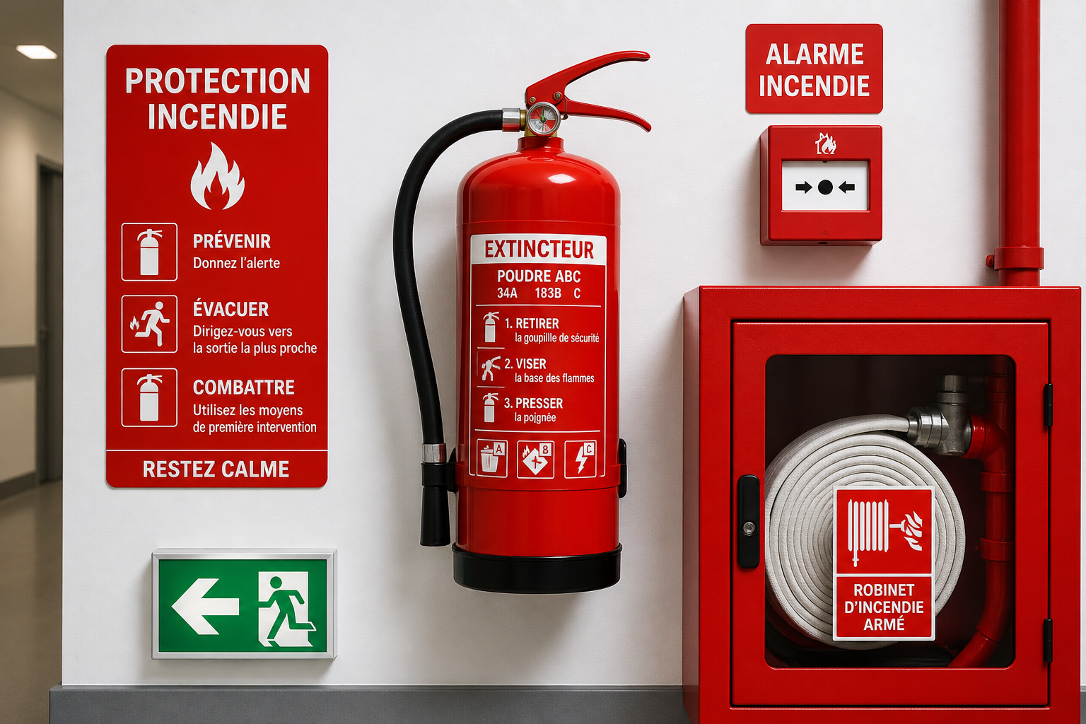 Équipements de sécurité incendie